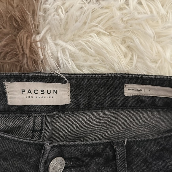Pacsun Black Mom Jeans - Picture 2 of 4